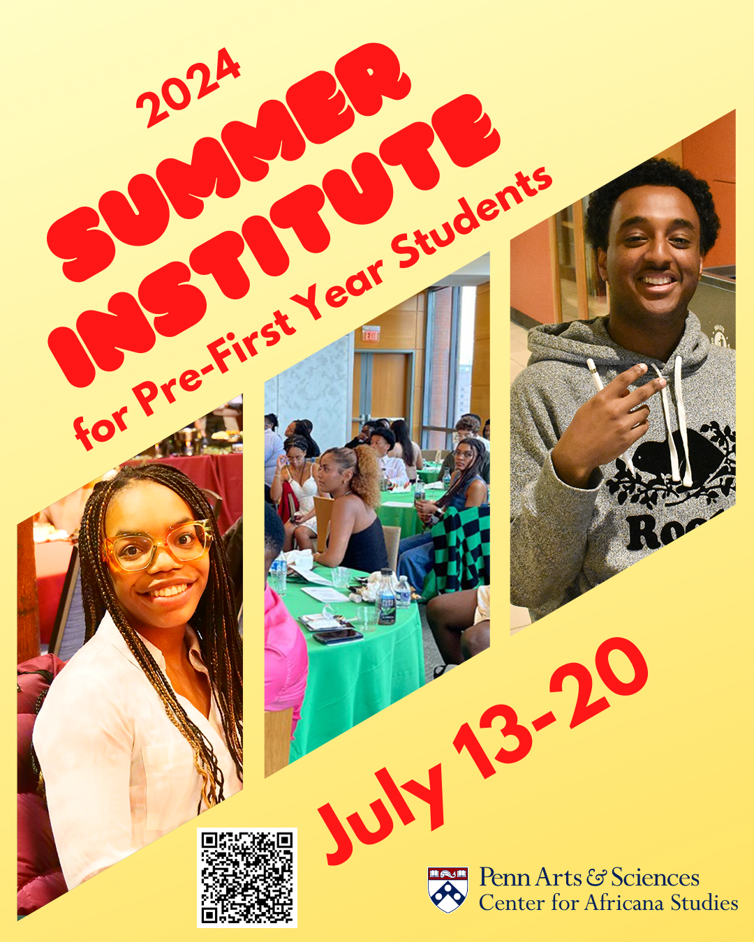 Cover for CFAS 2024 Summer Institute for Pre-First Year Students