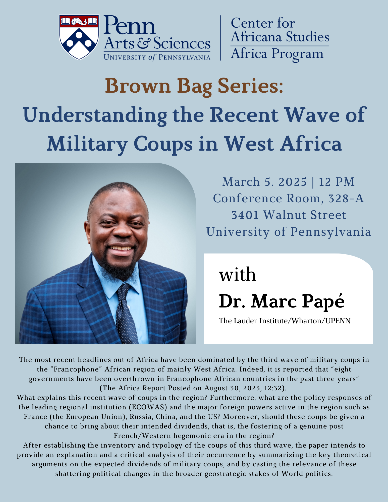 Cover for "Understanding the Recent Wave of Military Coups in West Africa"