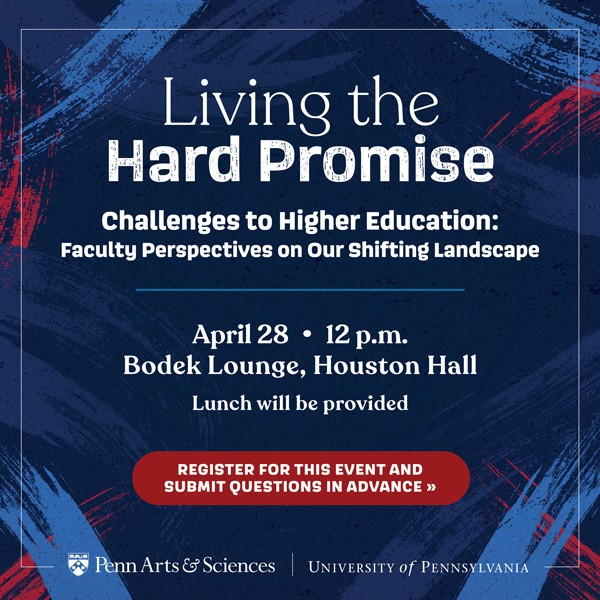 Cover for "Living the Hard Promise Challenges to Higher Education: Faculty Perspectives on Our Shifting Landscape"