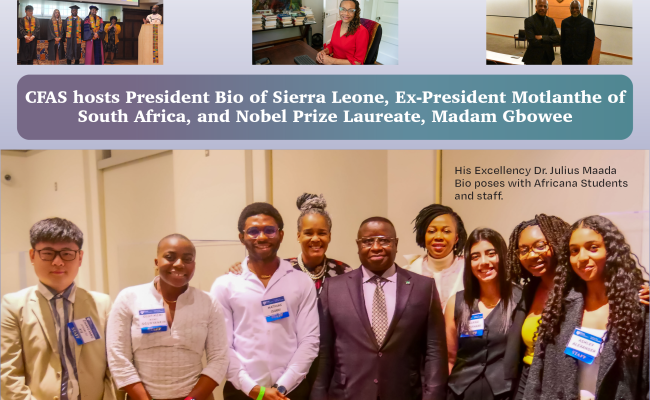 Africana Studies 2024 Newsletter Cover