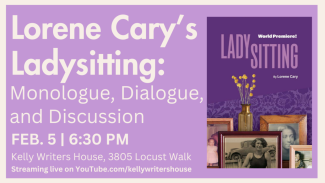 Cover for "Lorene Cary’s 'Ladysitting': Monologue, Dialogue, and Discussion"