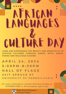 Cover for African Languages & Culture Day 2024